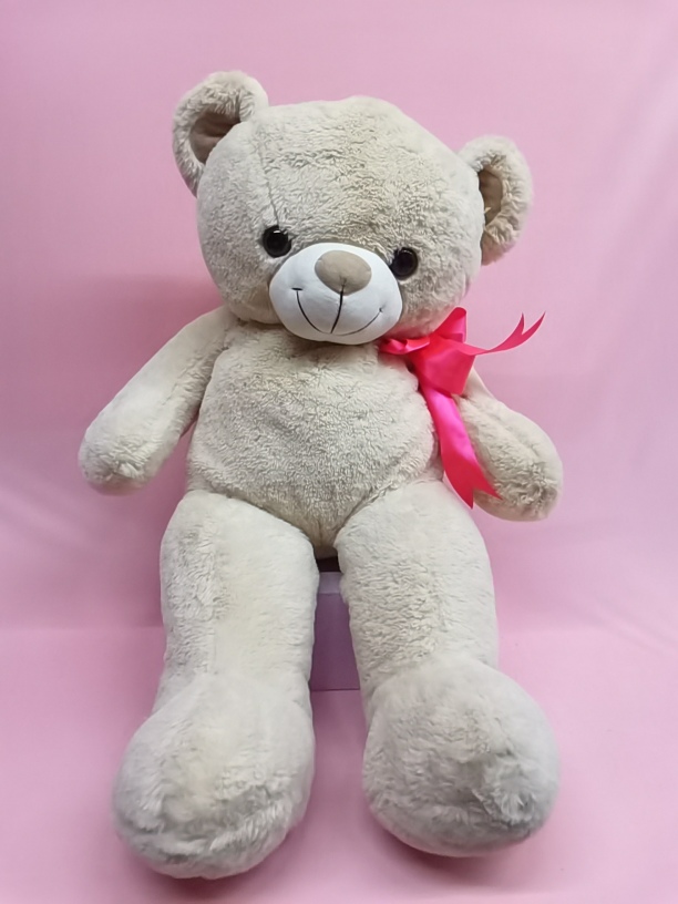 OSO BEIGE MOÑO CORAL